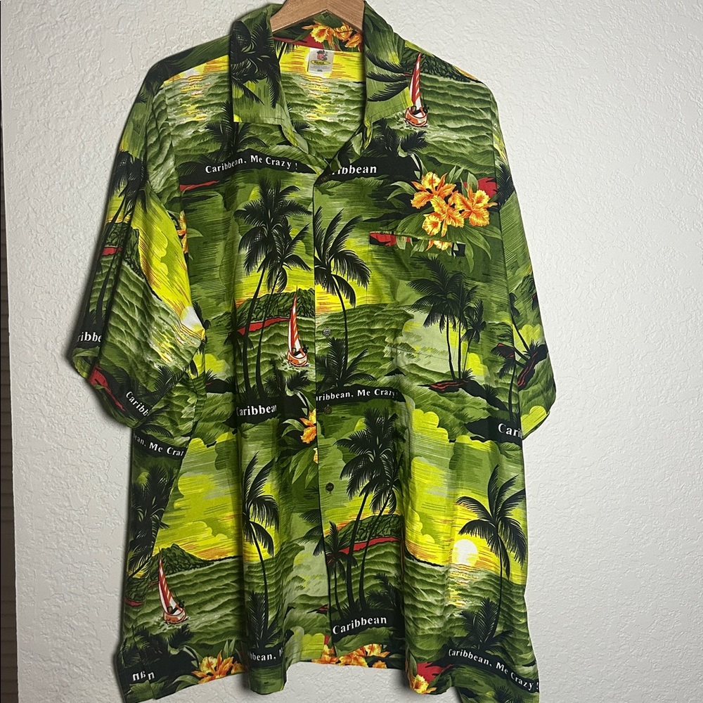 NEW Rima Loud Hawaiian Shirt Caribbean Jamaican Me Crazy Cruise Reggae Size 3XL